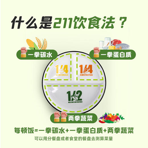 【一格一味】长轻 211分餐盘 8英寸 美食不串味 商品图0