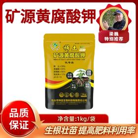 稀土矿源黄腐酸钾 2斤装  一袋冲施一亩地