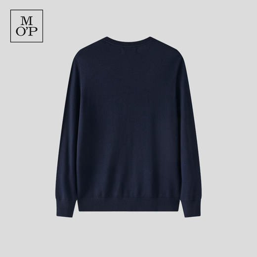 Marc O'Polo/MOP拉克丝光羊毛细针长袖套头毛衫 商品图1