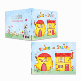 Mr. Round and mr. Square  原版英文哲理儿童绘本