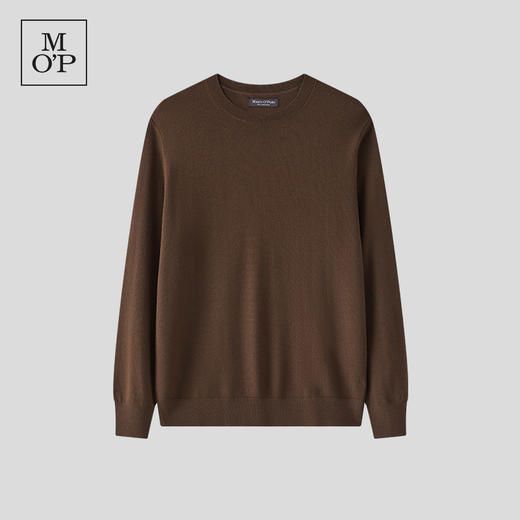 Marc O'Polo/MOP拉克丝光羊毛细针长袖套头毛衫 商品图4