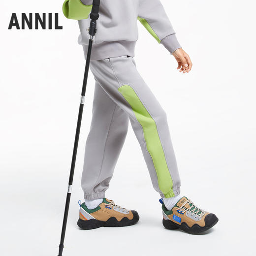 男童空气层暖卫裤裤子安奈儿童装实体店同款AB436570 商品图1