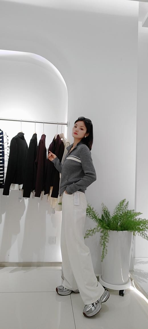 489018秋冬款 金纺羊毛双拉链开衫外套四色可做开衫外套 冬天可搭配羽绒服大衣系 商品图12