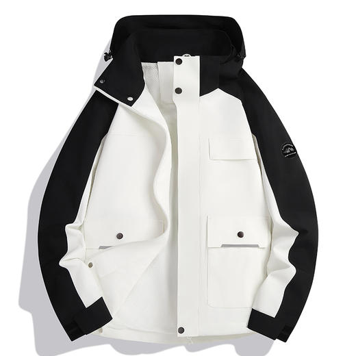 【精选】01E STATION男女同款户外潮流风衣2568 面料舒适 时尚百搭 商品图2