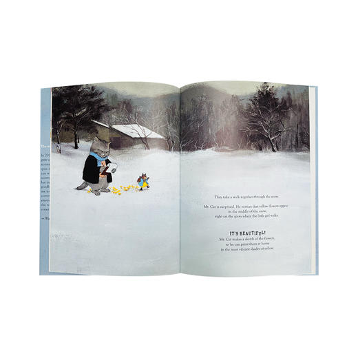 Mr. Cat and the little Girl 适合5岁+友谊情商逆商英文绘本 商品图1