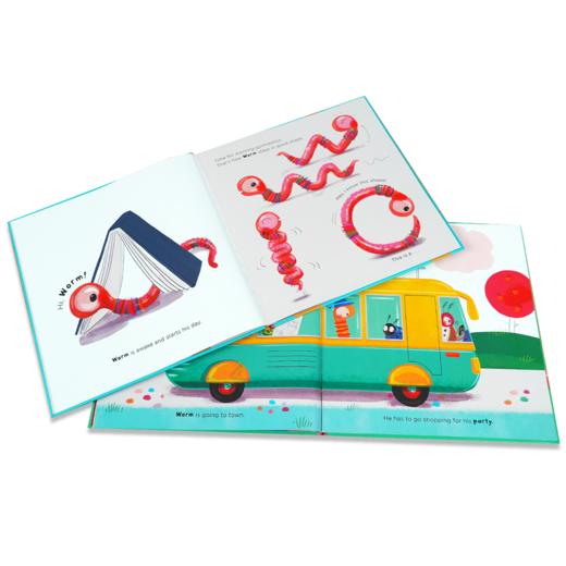 The world of worm 系列精装原版 2岁+适读书籍 商品图1