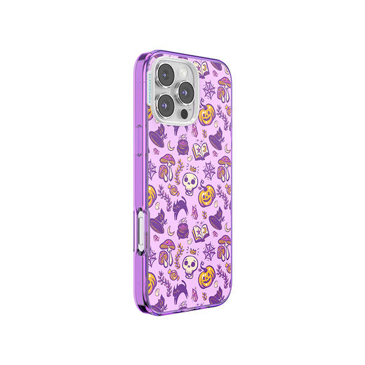 【魔女奇妙夜】魔女故事书 POPCASE手机壳 MagSafe Popcase磁吸款 紫色 万圣节 拼贴 iPhone 16/15/14 商品图0