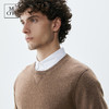 圆领基本款羊毛羊绒毛织套头衫 商品缩略图4