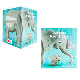Just the right size适合3岁+日常生活探索世界认识动物英文绘本