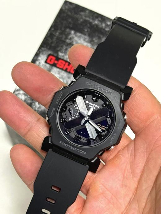 卡西欧GA-2300多巴胺色彩潮流手表 黑武士配色 商品图6