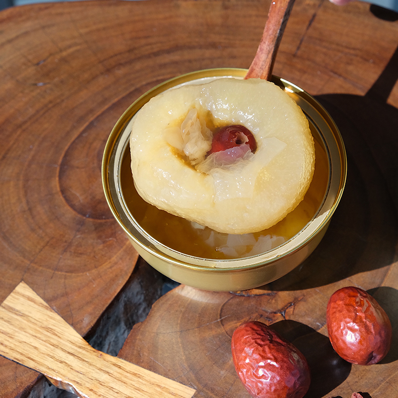 鲜炖冰糖银耳烤梨