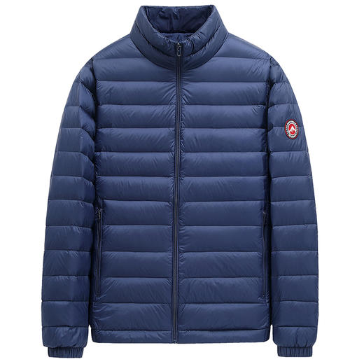 【新款DKP】大依优型大码轻薄立领羽绒服男士加肥加大码保暖上衣胖子外套 商品图11