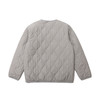 U17 绗缝葫芦格双面穿棉服 浅灰色 商品缩略图1