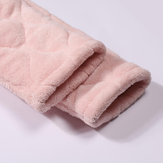 都市丽人睡衣夹棉系列长袖家居服法兰绒夹棉加厚女士中夹棉套装LHT1N4 商品图9