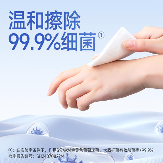 【小杨臻选】迷你便携湿厕纸1提/8包 赠2小包抽取式洁厕家用擦屁纸 商品图2