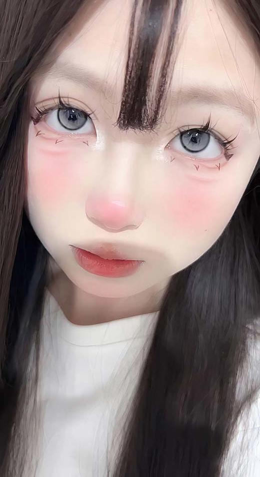 lunarcon 日抛 烤黑芝芝 直径14.2mm 商品图2