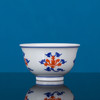 青花矾红宝相花撇口杯 商品缩略图1