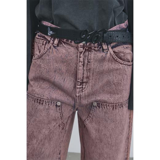 GOODBAI 916 金属白鸽印花铆钉腰带 商品图2