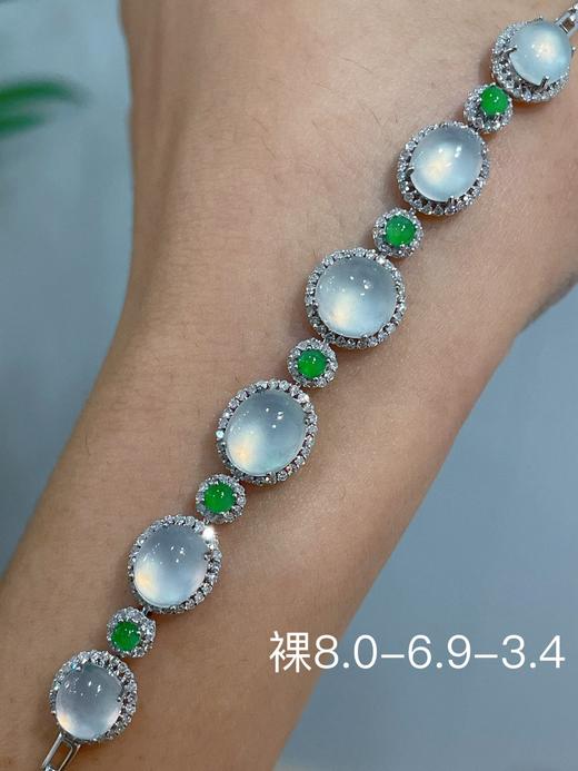 高冰翡翠手链 商品图3