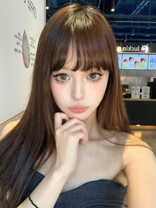 Loveiikira旗下  素颜拍档&元气甜茶&空山新雨｜14.5mm白狮参考着色大直径｜半年抛  2片 商品图13