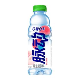 脉动 零糖白桃口味维生素饮料 600ml/瓶