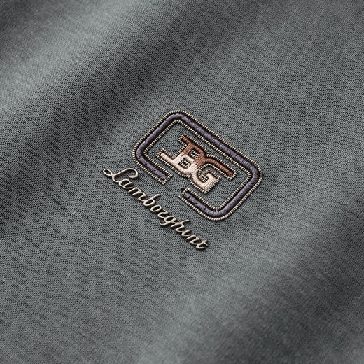 【新款DDP】大依优型大码翻领拉链长袖卫衣男装加肥加大体恤大号上衣胖子弹力休闲商务 商品图4