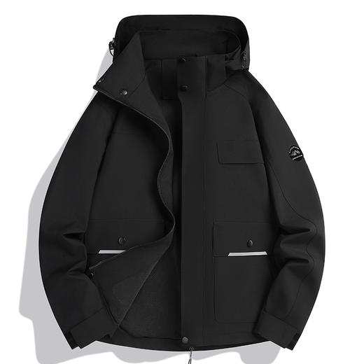 【精选】01E STATION男女同款户外潮流风衣2568 面料舒适 时尚百搭 商品图3