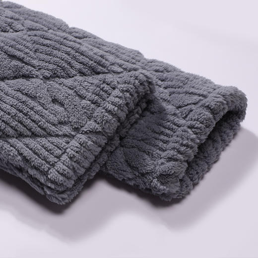 都市丽人都市锋尚睡衣亲情蜜语长袖长毛绒剪花夹棉加加厚男士加夹棉套装FHT0B5 商品图8