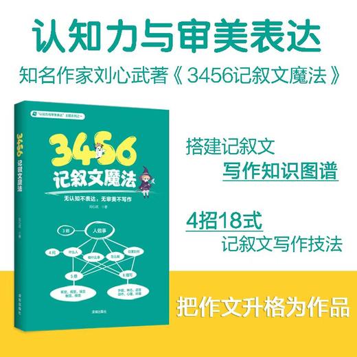 3456记叙文魔法(刘心武) 商品图0