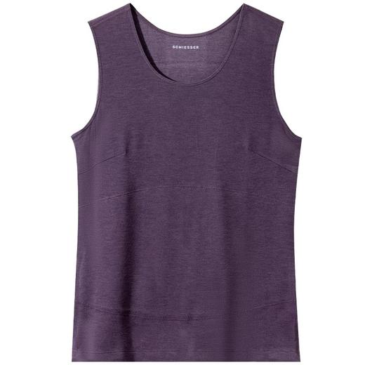 【蚕丝羊绒双面绒】SCHIESSER德国舒雅女士加绒发热背心 前后双层加厚打底背心保暖衣 最大尺码XXL 30/23832V 商品图5