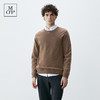 圆领基本款羊毛羊绒毛织套头衫 商品缩略图0