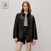 【李佳薇同款】MOP秋冬新款休闲真皮外套宽松绵羊夹克皮衣女 商品缩略图0