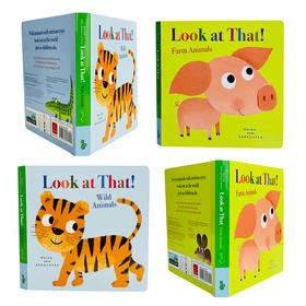 Farm Animals适合1岁+探索世界语言开发低幼动物认知英文绘本