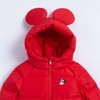 迪士尼童装女童甜心米妮羽绒服冬季女孩时尚连帽防风外套224DS0796 商品缩略图5