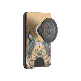 【城市款-北京】【黑夜浪漫】Wallet卡包 Wallet of Magsafe磁吸卡包系列 孔雀花园·MagSafe卡包