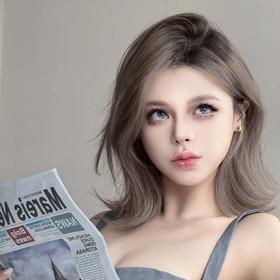 mimipark 日抛 璨蓝宝河 直径14.4mm 着色13.9mm （十片装）