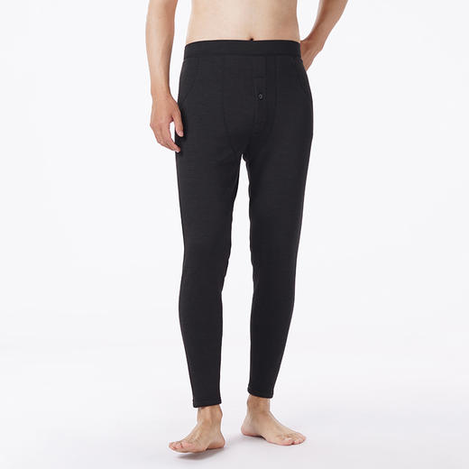 都市丽人都市锋尚打底裤强暖多层裤保暖裤雅赛尔复合绒加厚九分裤一条FLT4B2 商品图2