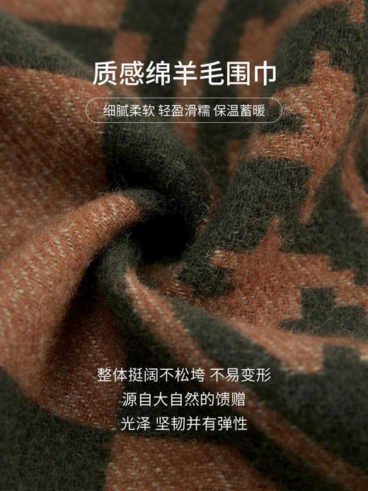 万事利羊毛围巾-摩登主义 商品图3