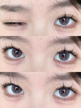 fully gift 半年抛美瞳 冷味粒紫 14.2mm