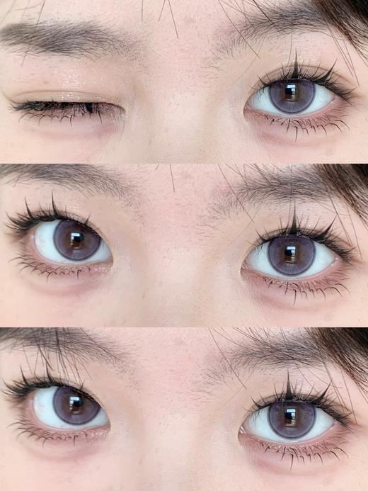 fully gift 半年抛美瞳 冷味粒紫 14.2mm 商品图0