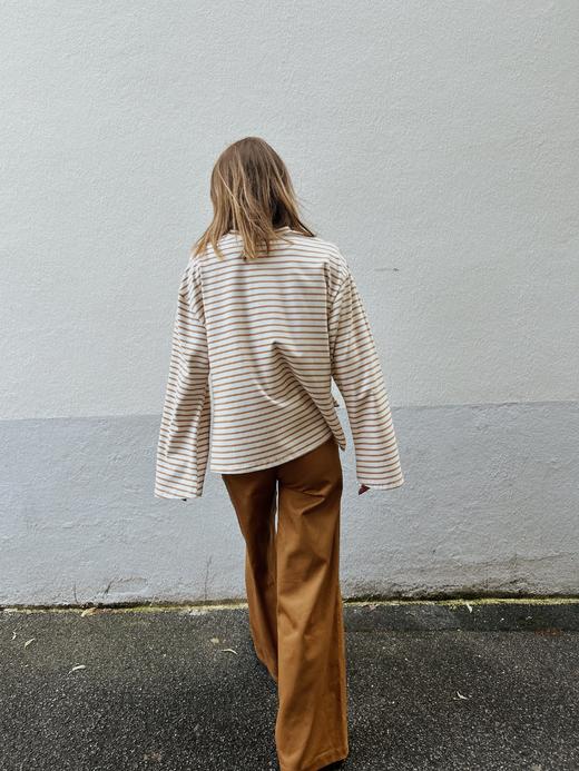 Ginette Garde MARCEL 长袖T-卡其条纹 商品图3