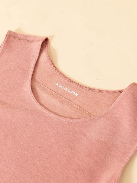 【蚕丝羊绒双面绒】SCHIESSER德国舒雅女士加绒发热背心 前后双层加厚打底背心保暖衣 最大尺码XXL 30/23832V 商品图2