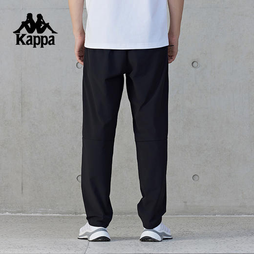 Kappa卡帕背靠背运动长裤男2024新款秋季星期裤束脚裤跑步裤子潮K0E72AY59 商品图3