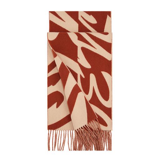 万事利山羊绒围巾-风禾曲 商品图6