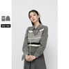 【特惠不退货】【明星同款】诗凡黎灰色针织马甲牛仔衬衫2024春新款女3F3122481 商品缩略图0