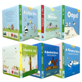 mack萌宝宝系列 适合1岁+语言开发情商开发原版英文启蒙绘本