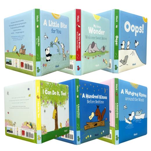 mack萌宝宝系列 适合1岁+语言开发情商开发原版英文启蒙绘本 商品图0