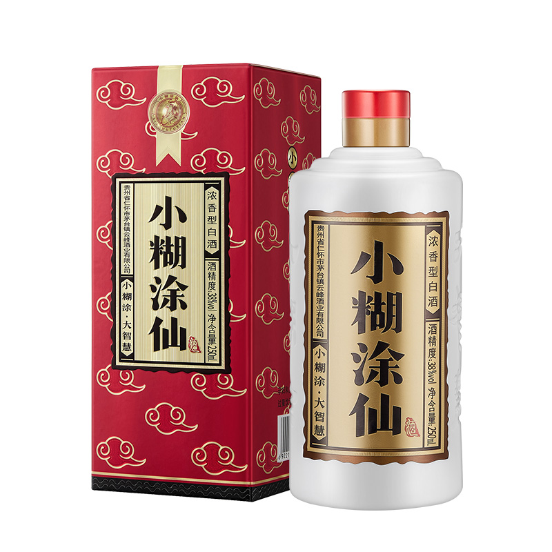小糊涂仙 38度浓香型白酒 宴请送礼半斤仙自饮好酒 38度 250ml