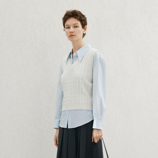 【商场同款】麦檬春秋毛衫背心5F1931301 商品图2