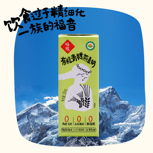 福娘原味燕麦奶  有机青稞燕麦奶 家庭装 商品图4